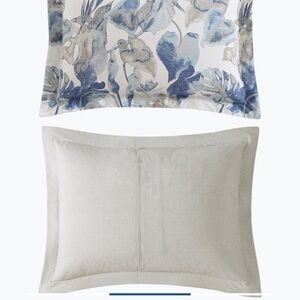 Tommy Bahama Pair of California King Shams Raw Coast